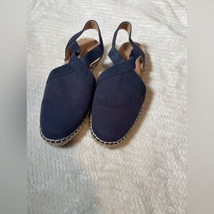Lucky Brand navy blue flats